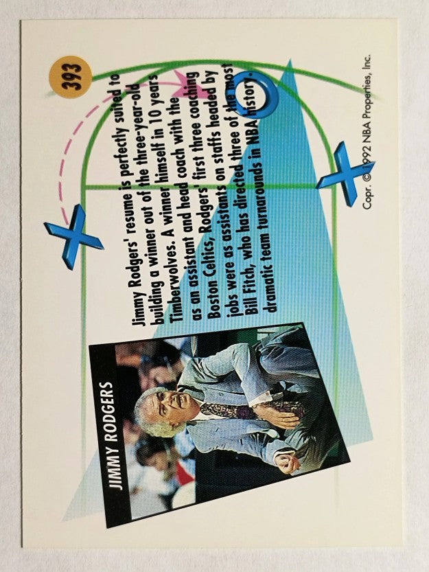 1991-92 SkyBox #393 Jimmy Rodgers CO