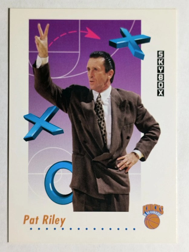 1991-92 SkyBox #395 Pat Riley CO