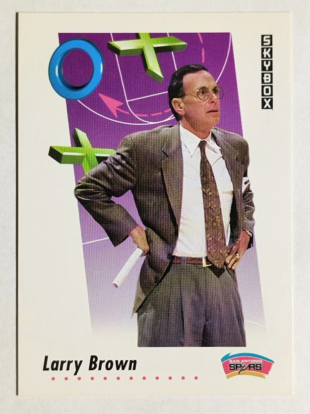 1991-92 SkyBox #401 Larry Brown CO