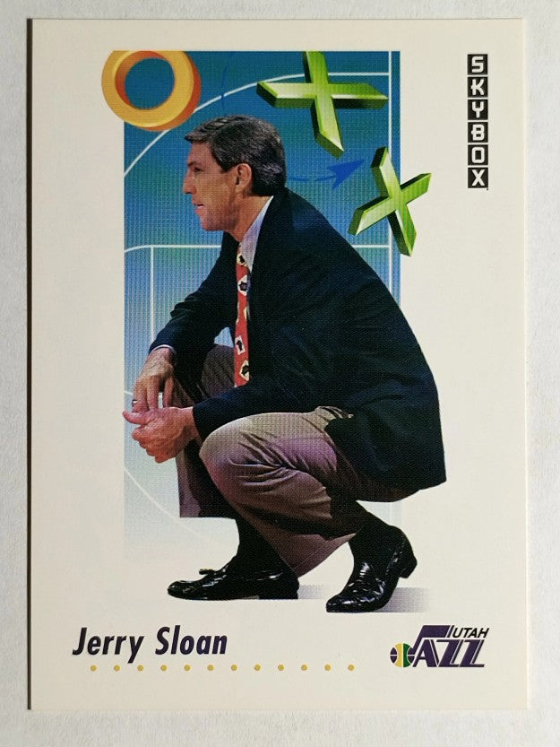 1991-92 SkyBox #403 Jerry Sloan CO