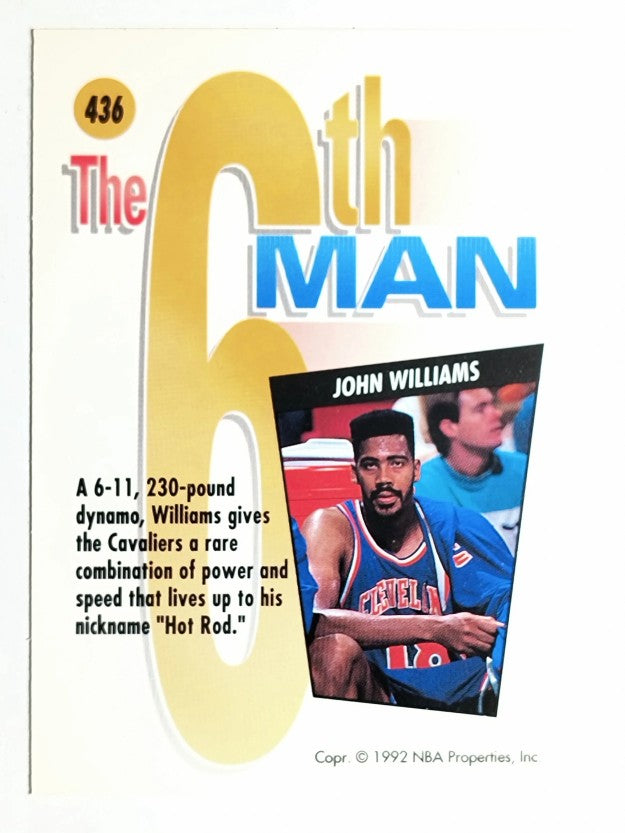 1991-92 SkyBox #436 John Williams SM