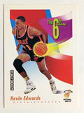 1991-92 SkyBox #445 Kevin Edwards SM