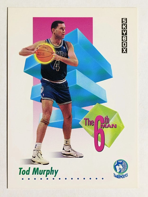 1991-92 SkyBox #447 Tod Murphy SM