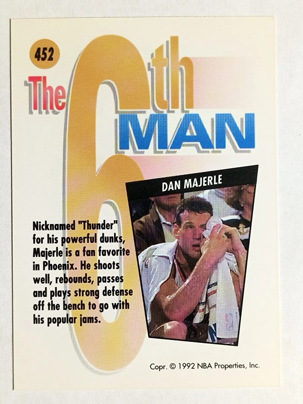 1991-92 SkyBox #452 Dan Majerle SM