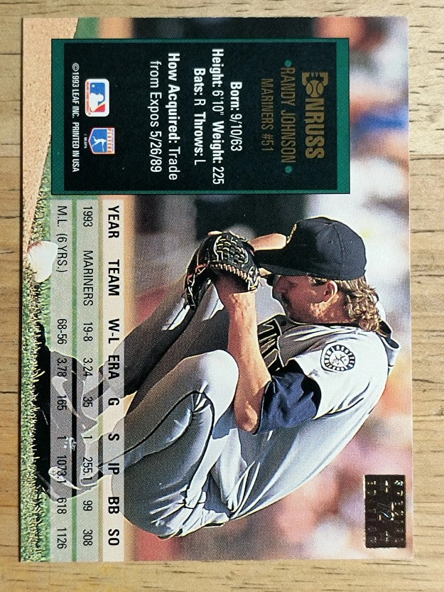 1994 Donruss Special Edition #72 Randy Johnson