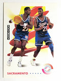 1991-92 SkyBox #481 Lionel Simmons/Wayman Tisdale TW