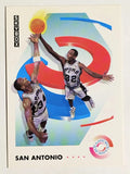 1991-92 SkyBox #482 Terry Cummings/Sean Elliott TW