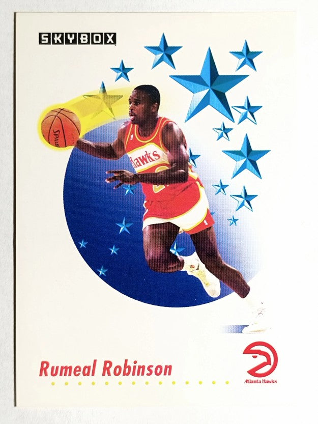 1991-92 SkyBox #486 Rumeal Robinson RS