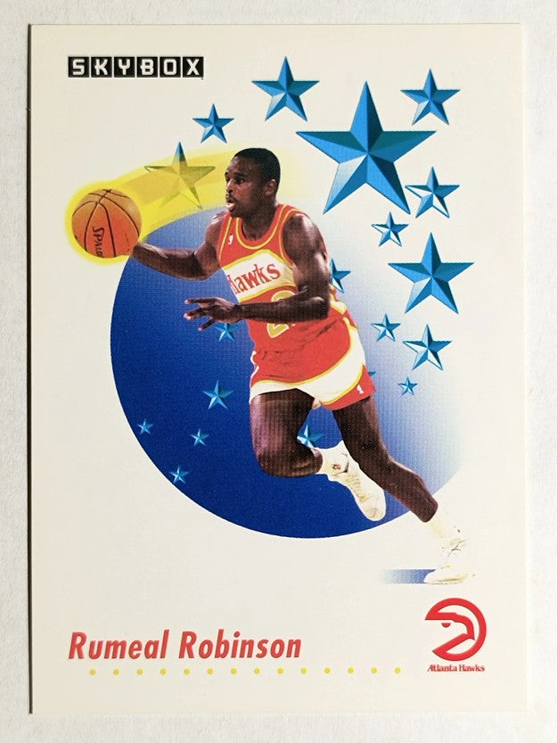 1991-92 SkyBox #486 Rumeal Robinson RS