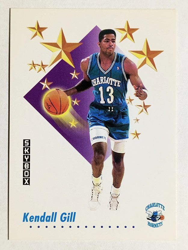 1991-92 SkyBox #488 Kendall Gill RS