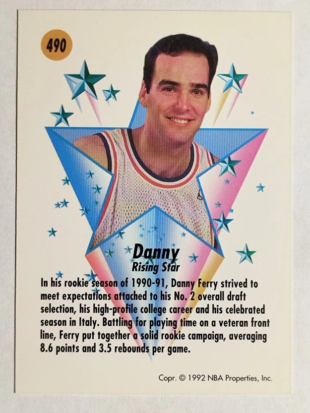 1991-92 SkyBox #490 Danny Ferry RS