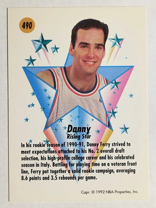 1991-92 SkyBox #490 Danny Ferry RS