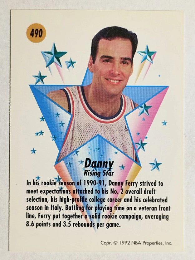 1991-92 SkyBox #490 Danny Ferry RS