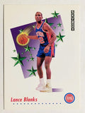 1991-92 SkyBox #493 Lance Blanks RS