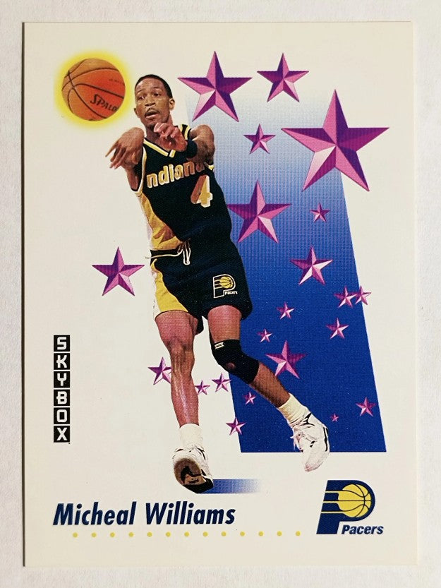 1991-92 SkyBox #496 Micheal Williams RS
