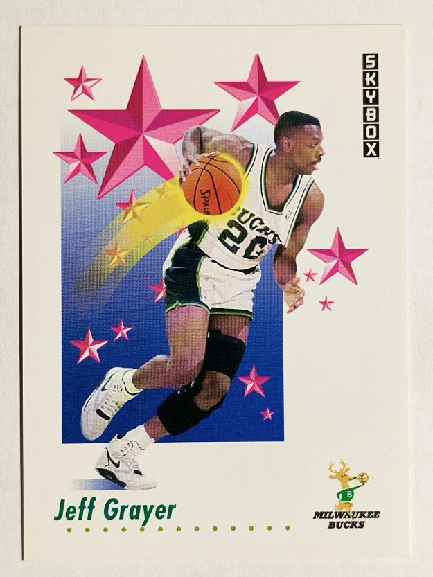 1991-92 SkyBox #500 Jeff Grayer RS