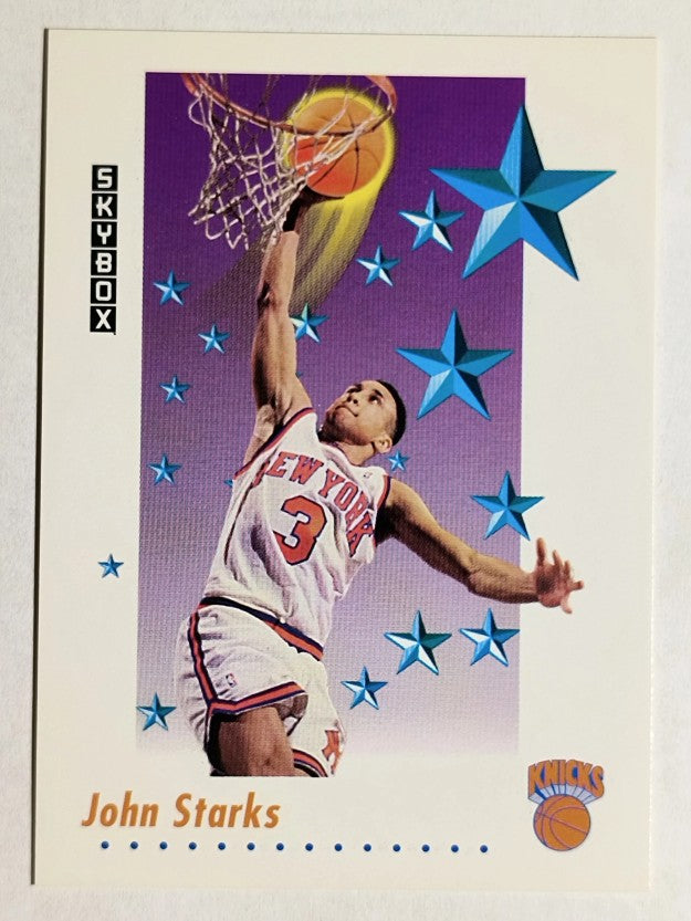 1991-92 SkyBox #503 John Starks RS
