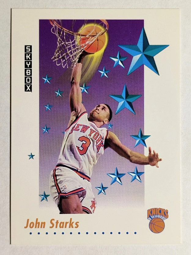 1991-92 SkyBox #503 John Starks RS