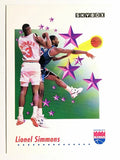 1991-92 SkyBox #508 Lionel Simmons RS
