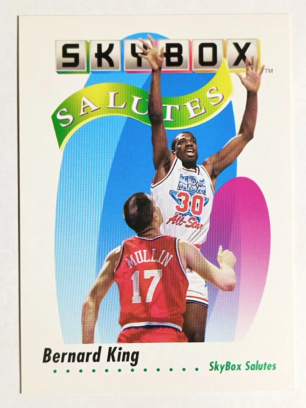 1991-92 SkyBox #573 Bernard King SAL