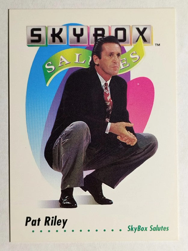 1991-92 SkyBox #576 Pat Riley CO SAL