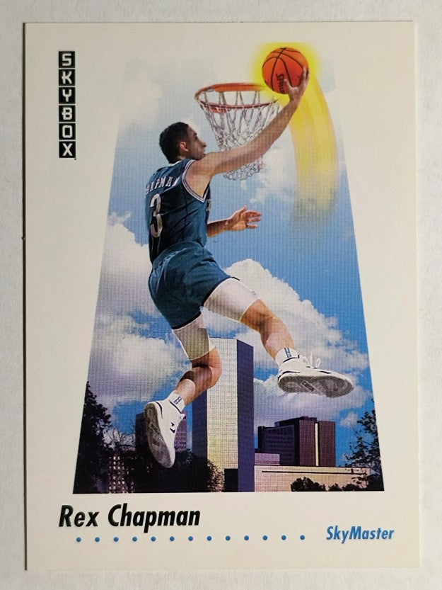 1991-92 SkyBox #578 Rex Chapman SM