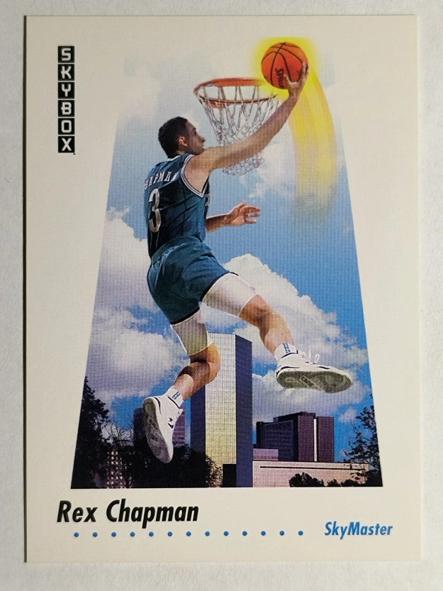 1991-92 SkyBox #578 Rex Chapman SM