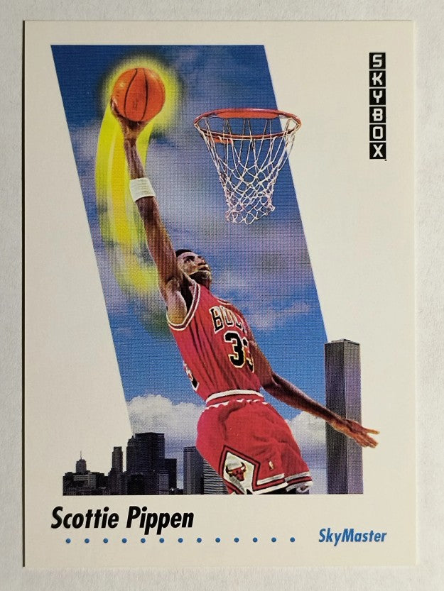 1991-92 SkyBox #586 Scottie Pippen SM