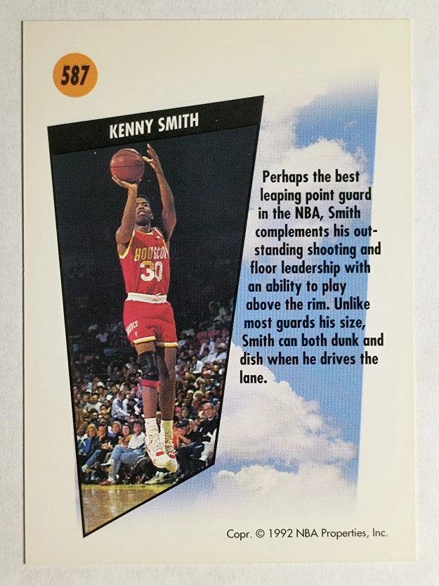1991-92 SkyBox #587 Kenny Smith SM