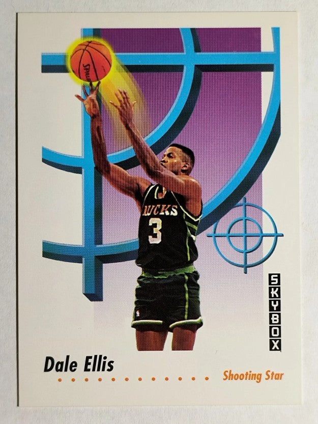 1991-92 SkyBox #592 Dale Ellis SS