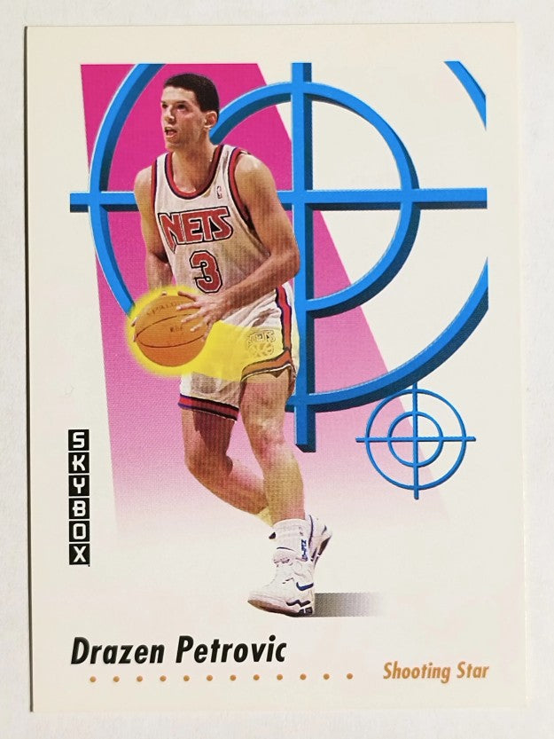 1991-92 SkyBox #599 Drazen Petrovic SS