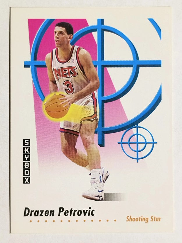 1991-92 SkyBox #599 Drazen Petrovic SS