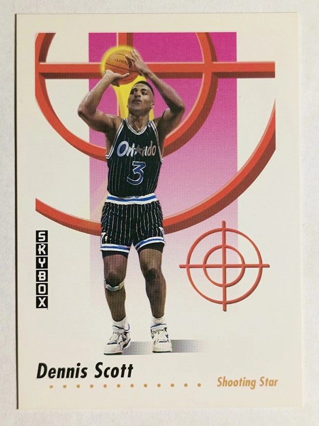 1991-92 SkyBox #602 Dennis Scott SS