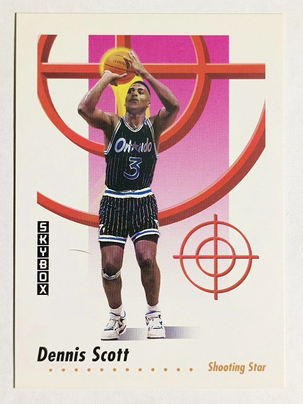 1991-92 SkyBox #602 Dennis Scott SS