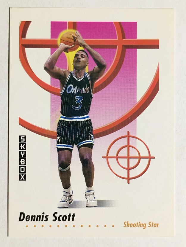 1991-92 SkyBox #602 Dennis Scott SS