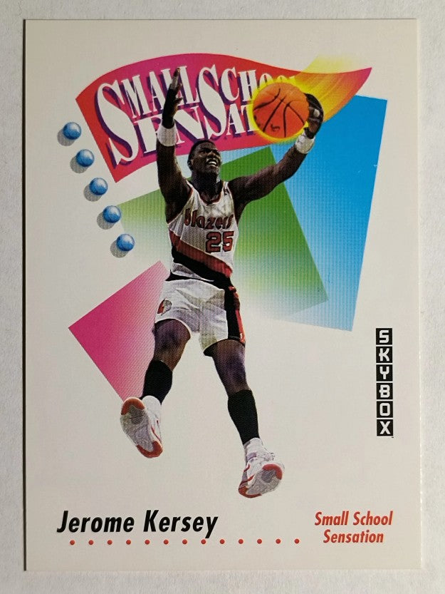 1991-92 SkyBox #604 Jerome Kersey SMALL
