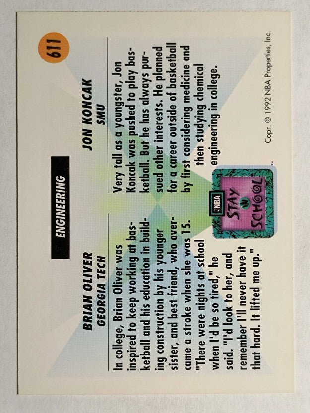 1991-92 SkyBox #611 Engineering