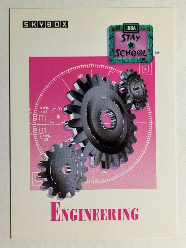 1991-92 SkyBox #611 Engineering
