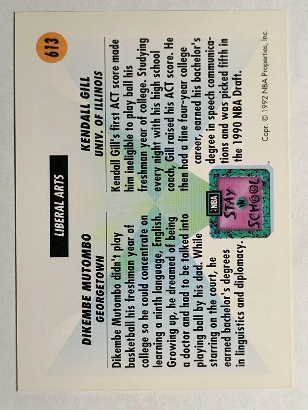 1991-92 SkyBox #613 Liberal Arts