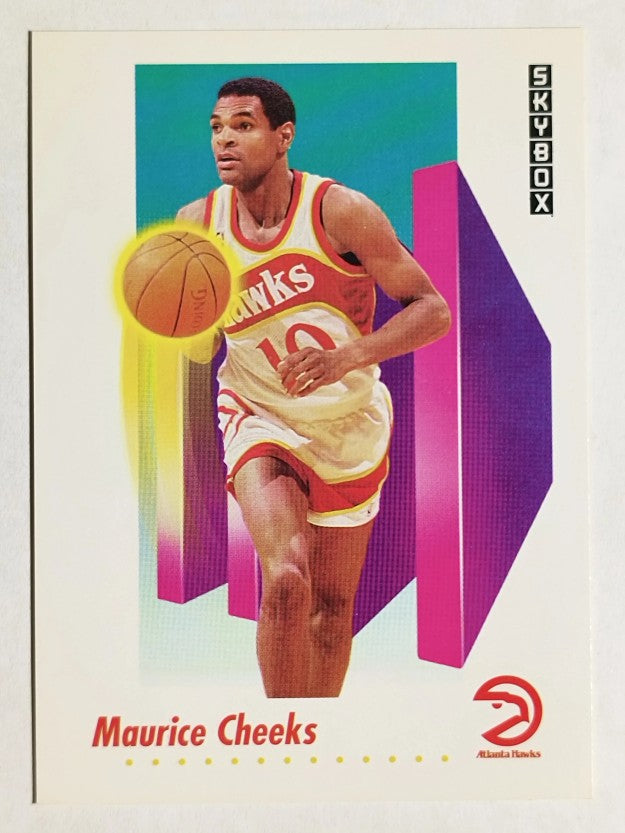1991-92 SkyBox #615 Maurice Cheeks