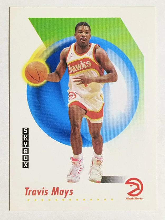 1991-92 SkyBox #616 Travis Mays