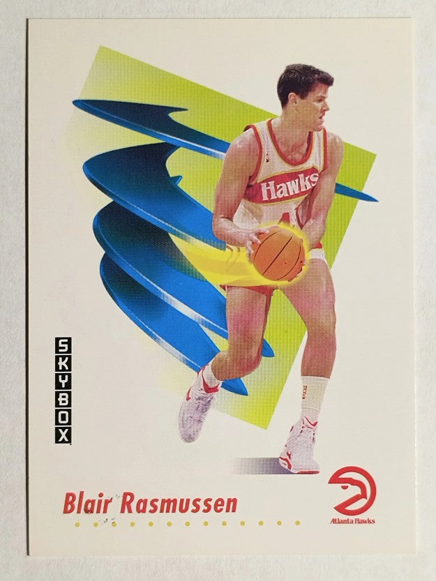 1991-92 SkyBox #617 Blair Rasmussen