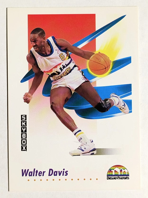 1991-92 SkyBox #623 Walter Davis