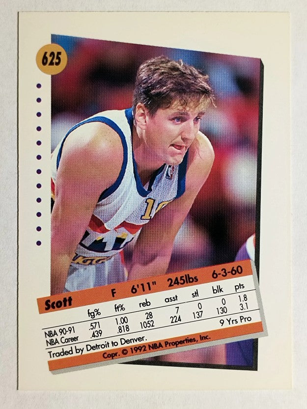 1991-92 SkyBox #625 Scott Hastings