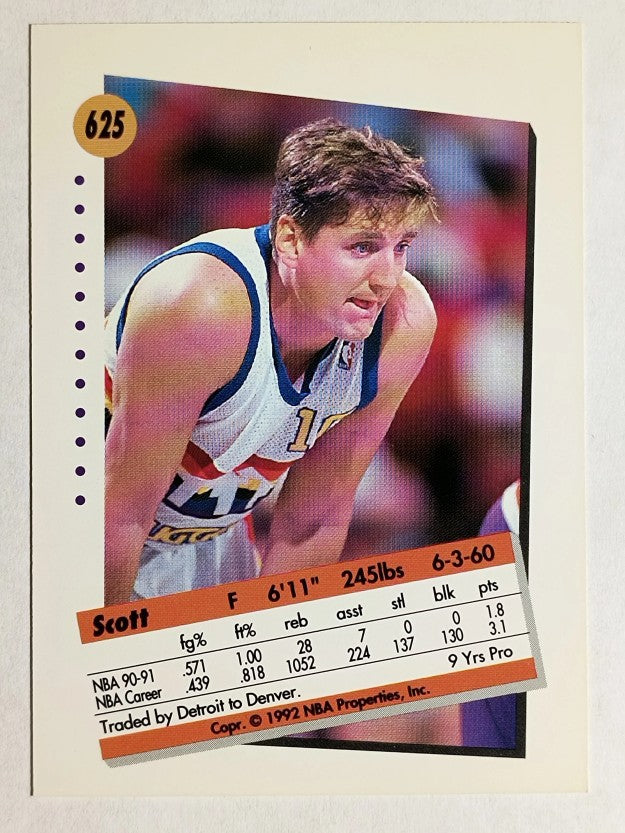 1991-92 SkyBox #625 Scott Hastings