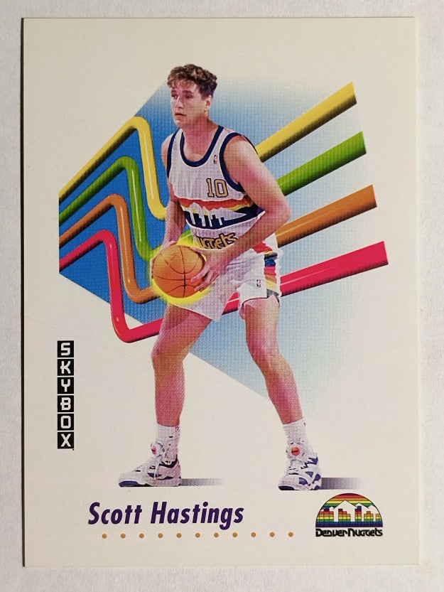 1991-92 SkyBox #625 Scott Hastings
