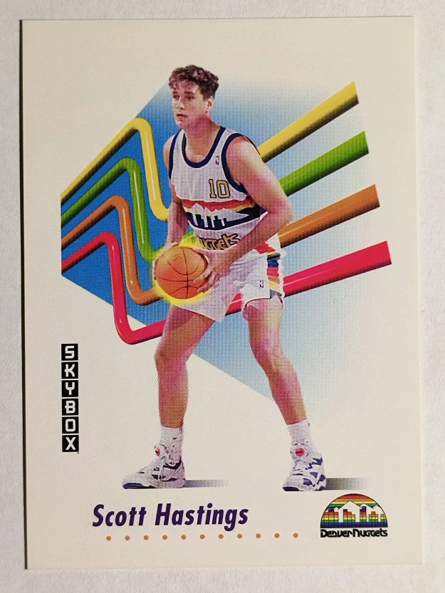 1991-92 SkyBox #625 Scott Hastings