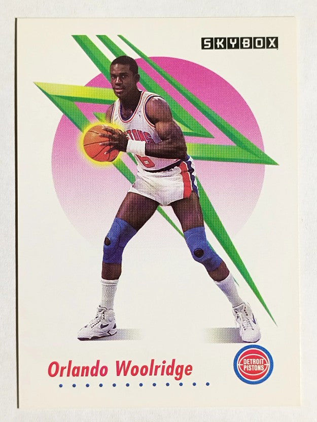 1991-92 SkyBox #628 Orlando Woolridge
