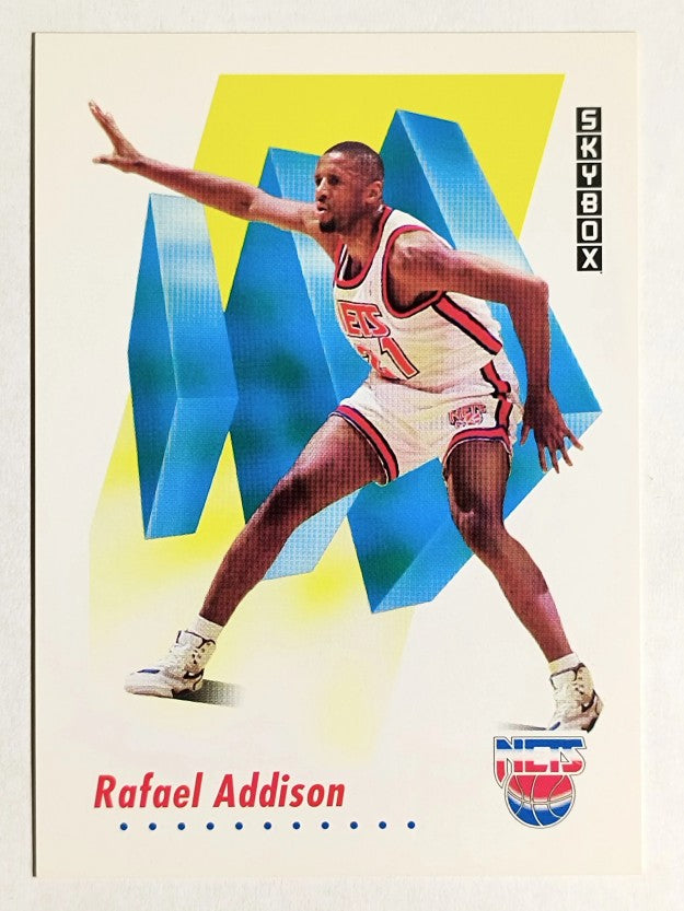 1991-92 SkyBox #636 Rafael Addison RC