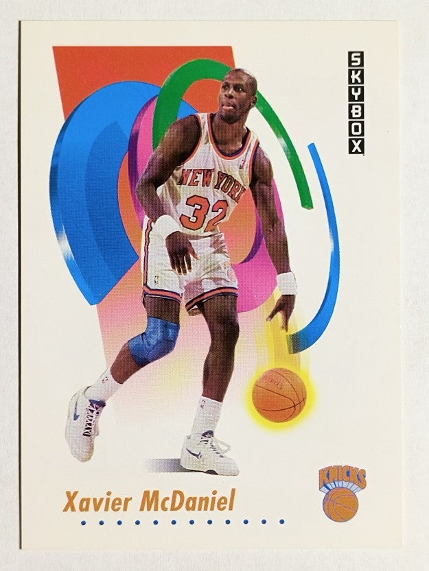 1991-92 SkyBox #638 Xavier McDaniel